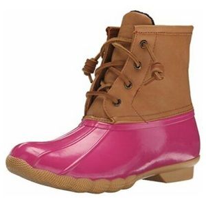 Like New Sperry Saltwater Duck Boot